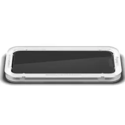 Spigen Glass tR AlignMaster HD 1 paketas, FC juoda - iPhone 14/13 Pro/13