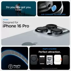 Spigen Ultra Hybrid T MagSafe, white - iPhone 16 Pro
