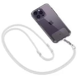 Spigen Universal Set 2 (Cross Body Strap 1P + Wrist Strap 1P + ConTag2 1P), pearl white