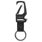 Spigen Carabiner With KeyRing 1 Pack, black