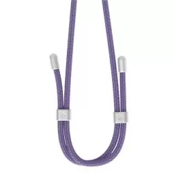 Spigen Universal Set 2 (Cross Body Strap 1P + Wrist Strap 1P + ConTag2 1P), deep purple