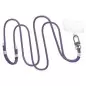 Spigen Universal Set 2 (Cross Body Strap 1P + Wrist Strap 1P + ConTag2 1P), deep purple