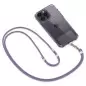 Spigen Universal Set 2 (Cross Body Strap 1P + Wrist Strap 1P + ConTag2 1P), deep purple