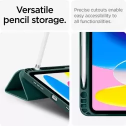 Spigen Urban Fit, vidurnakčio žalia - iPad 10.9" 2022