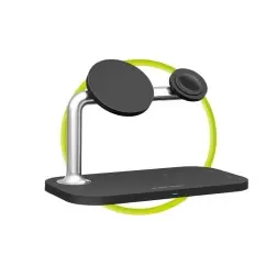 Mobile Origin 3in1 Wireless Magnetic Charger MO1, white