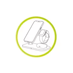 Mobile Origin 3 in 1 Wireless charger, black