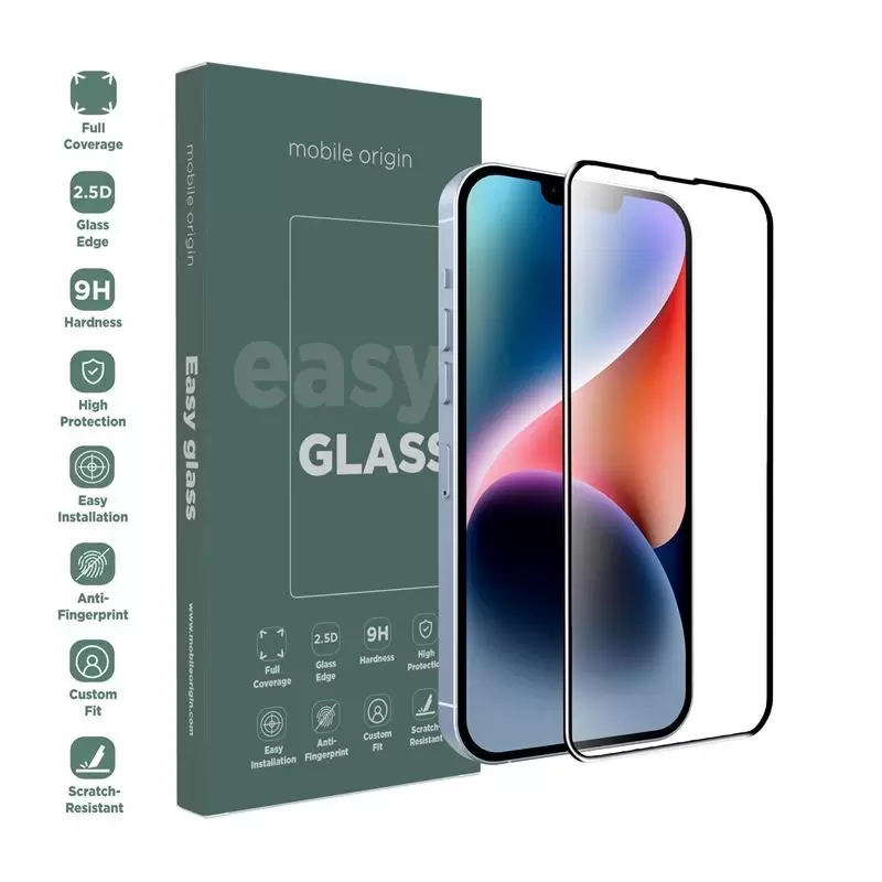Mobile Origin EasyGlass - iPhone 16e/14/13/13 Pro Mobile Origin EasyGlass - iPhone 16e/14/13/13 Pro