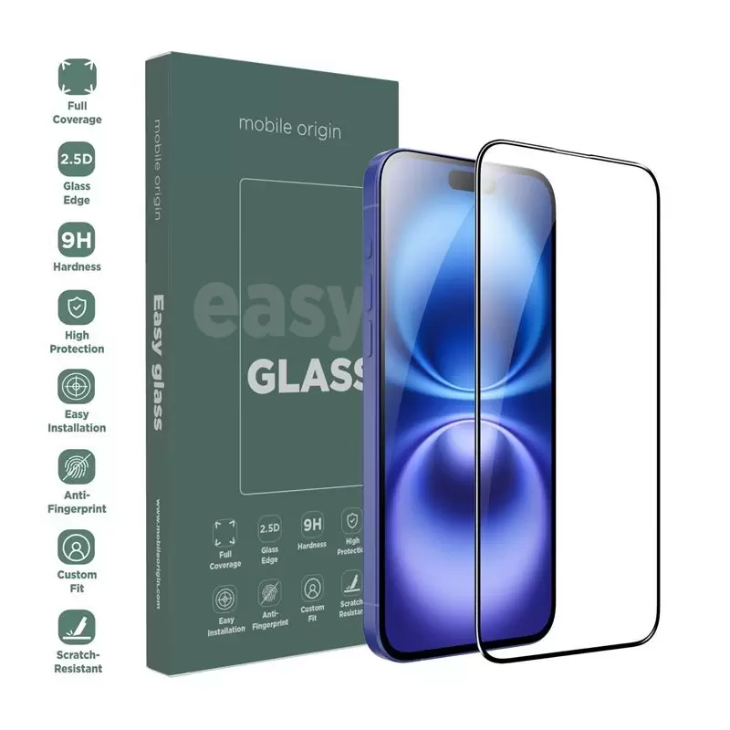 Mobile Origin EasyGlass - iPhone 15/iPhone 16 Mobile Origin EasyGlass - iPhone 15/iPhone 16