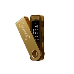 Aparatinė piniginė kriptovaliutoms Ledger Nano S Plus Gold 