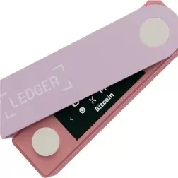 Aparatinė piniginė kriptovaliutoms Ledger Nano X Pastel Pink