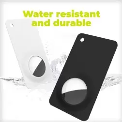 Mobile Origin AirTag Wallet Card, white