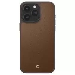 Spigen Cyrill Kajuk MagSafe, saddle brown, - iPhone 15 Pro Max