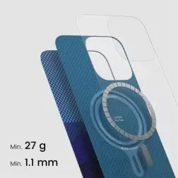 Pitaka StarPeak Luminous Case, Over the horizon - iPhone 16 Pro