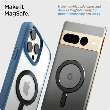 Spigen OneTap Ring magnetplaat, must