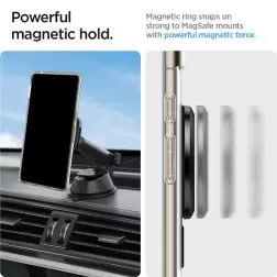 Spigen OneTap Ring magnetplaat, must