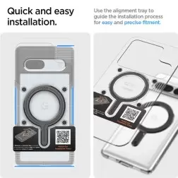 Spigen OneTap Ring magnetplaat, must