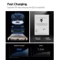 Spigen OneTap Pro 4 MagSafe Car Mount Charger, black - Wireless / Dashboard / Windshield