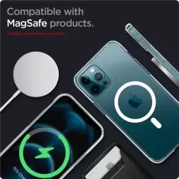 Spigen Ultra Hybrid MagSafe, baltas - iPhone 12 Pro Max