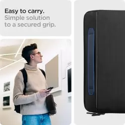 Spigen Klasden KD100 nešiojamo kompiuterio dėklas, juoda - 16"