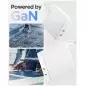 Spigen ArcStation Pro 140W Wall Charger, white - GaN / 2-Port