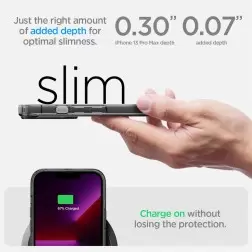 Spigen Ultra Hybrid MagSafe, nulis vienas - iPhone 13 Pro Max