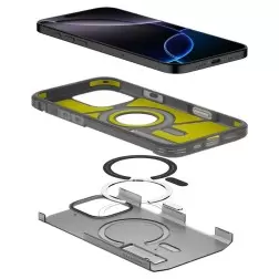 Spigen Tough Armor T MagSafe, frost black - iPhone 16 Pro
