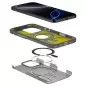 Spigen Tough Armor T MagSafe, frost black - iPhone 16 Pro