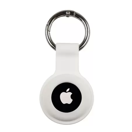 Mobile Origin AirTag KeyChain, white