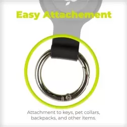 Mobile Origin AirTag KeyChain, purple