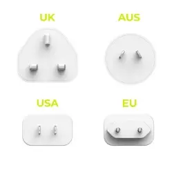 Mobile Origin GaN 30W Travel Charger MO14, EU,USA,UK,AUS