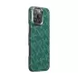 Pitaka Tactile Woven Case, PTK Green/Gold - iPhone 16 Pro Max