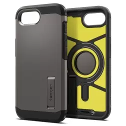 Spigen Tough Armor MagSafe, gunmetal - iPhone 16e