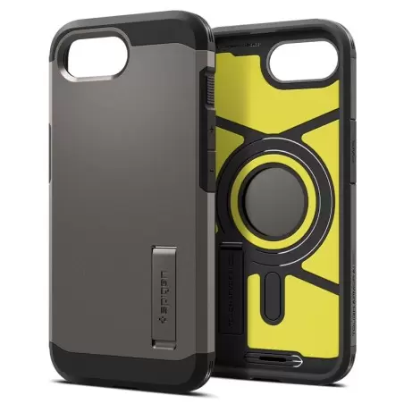 Spigen Tough Armor MagSafe, gunmetal - iPhone 16e