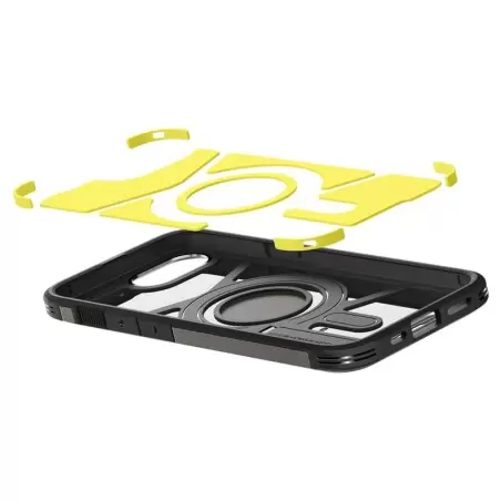 Spigen Tough Armor MagSafe, gunmetal - iPhone 16e