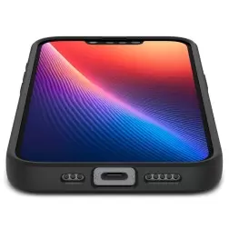 Spigen Liquid Air, matte black - iPhone 16e