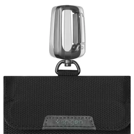 Spigen Klasden dėklas, juodas - RFIDShield (CarKey)