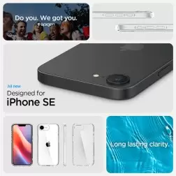 Spigen Ultra Hybrid, crystal clear - iPhone 16e