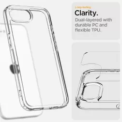 Spigen Ultra Hybrid, crystal clear - iPhone 16e