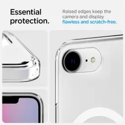 Spigen Ultra Hybrid S MagSafe, clear white - iPhone 16e