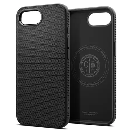 Spigen Liquid Air MagSafe, matte black - iPhone 16e
