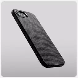 Spigen Liquid Air MagSafe, matte black - iPhone 16e
