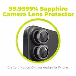 Mobile Origin Sapphire Lens guards, clear - iPhone 16/16 Plus
