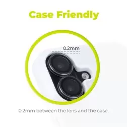 Mobile Origin Sapphire Lens guards, clear - iPhone 16/16 Plus