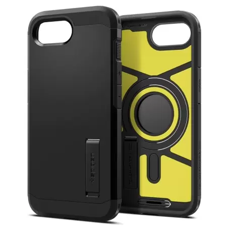 Spigen Tough Armor MagSafe, black - iPhone 16e