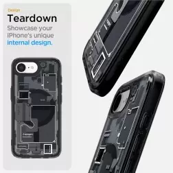 Spigen Ultra Hybrid MagSafe, zero one black - iPhone 16e