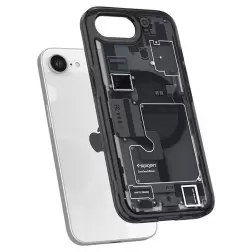 Spigen Ultra Hybrid MagSafe, zero one black - iPhone 16e