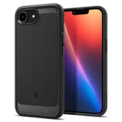 Spigen Rugged Armor MagSafe, matte black - iPhone 16e