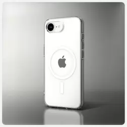 Spigen Liquid Crystal MagSafe, clear white - iPhone 16e