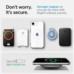 Spigen Liquid Crystal MagSafe, clear white - iPhone 16e