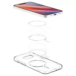 Spigen Liquid Crystal MagSafe, clear white - iPhone 16e